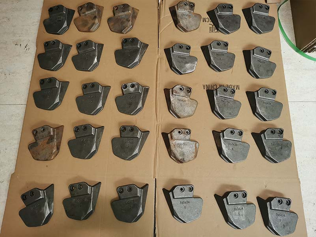 lame de coul&eacute;e en alliage de nickel